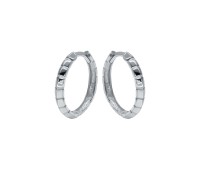Silver Hoop Earring HO-2411